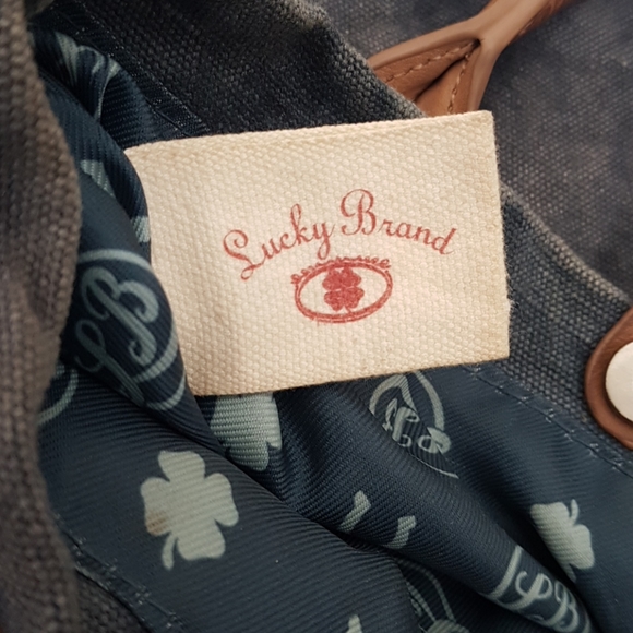 Lucky Brand- Chambray Handbag - Picture 4 of 7